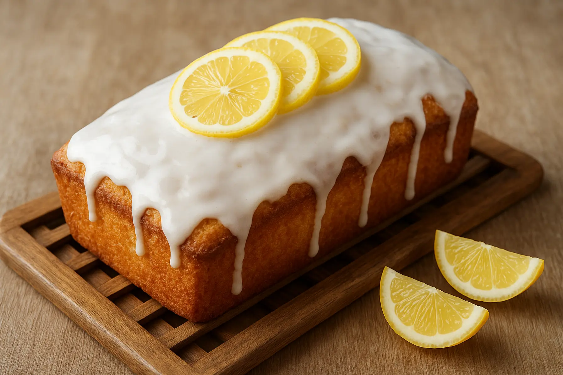 Frisk citron- og ricottaform