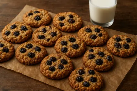 Grove havresmåkager med solbær