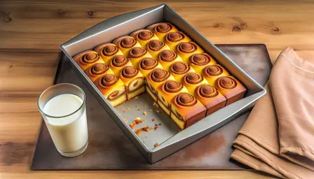 Kanelkys med sprød kant