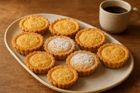 Lynbagte mandelmazariner