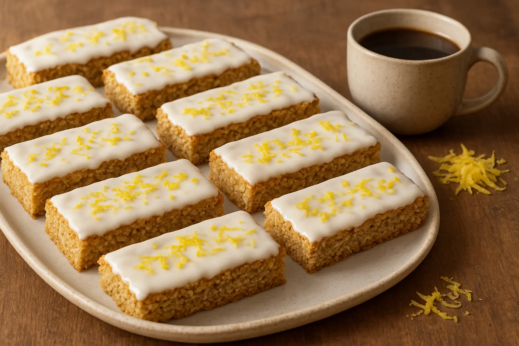 Nemme citron-havrestænger