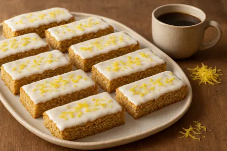 Nemme citron-havrestænger