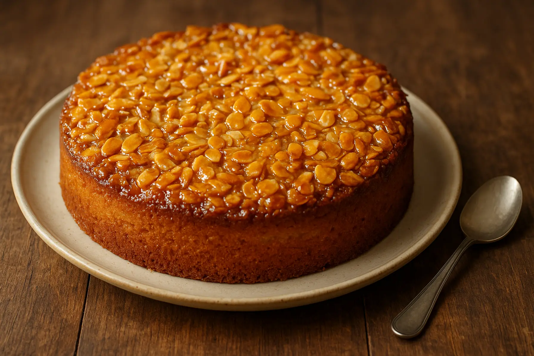 Toscaform med mandelflager